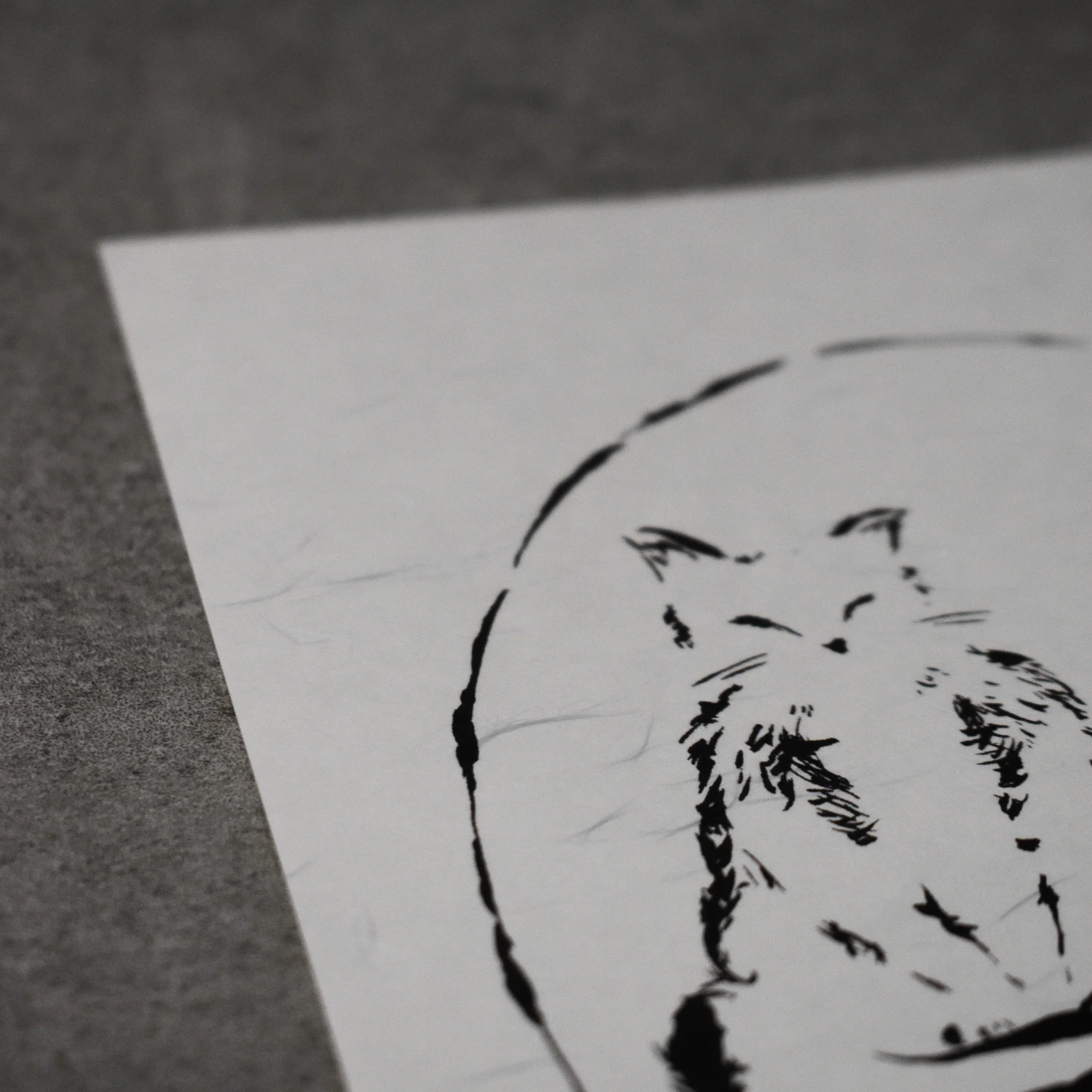 Eriko Aiura: A5 Cat Tea Print - Image 3