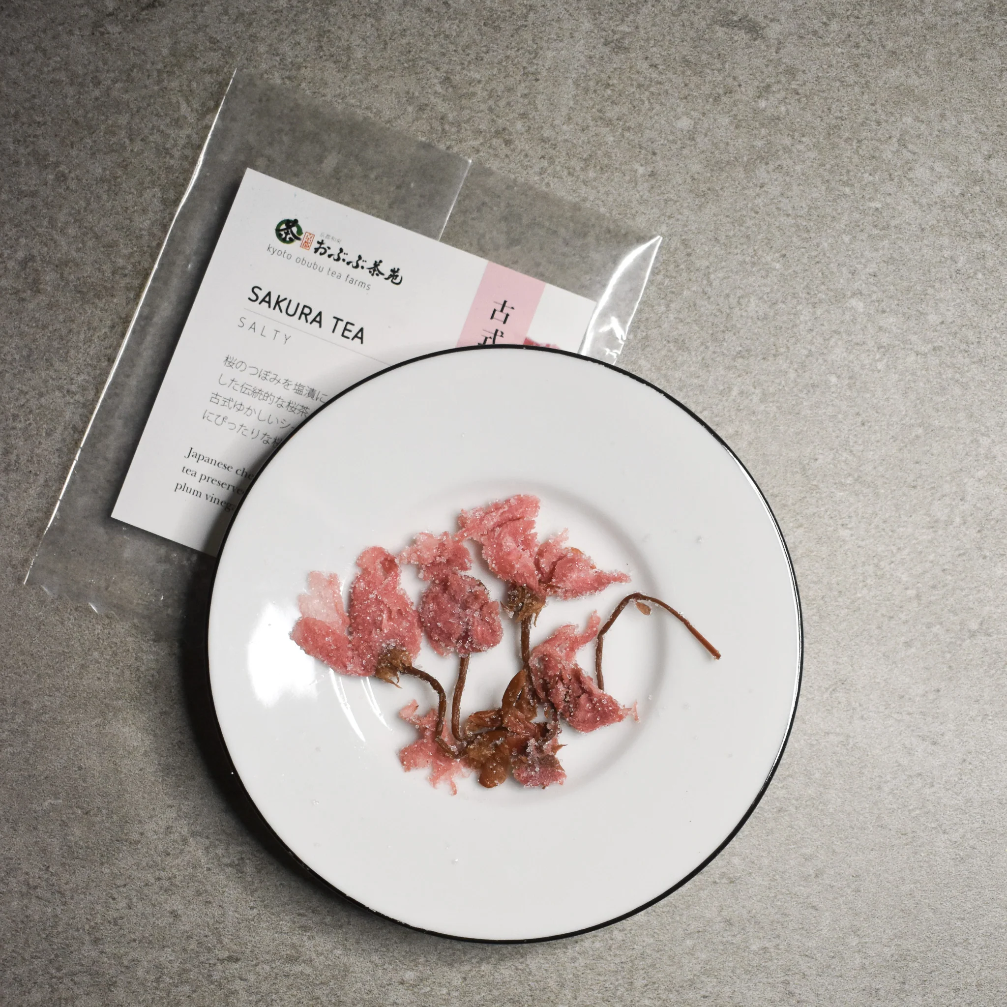 Obubu Tea Farm: Sakura Flower Tea (Salted) - Image 3
