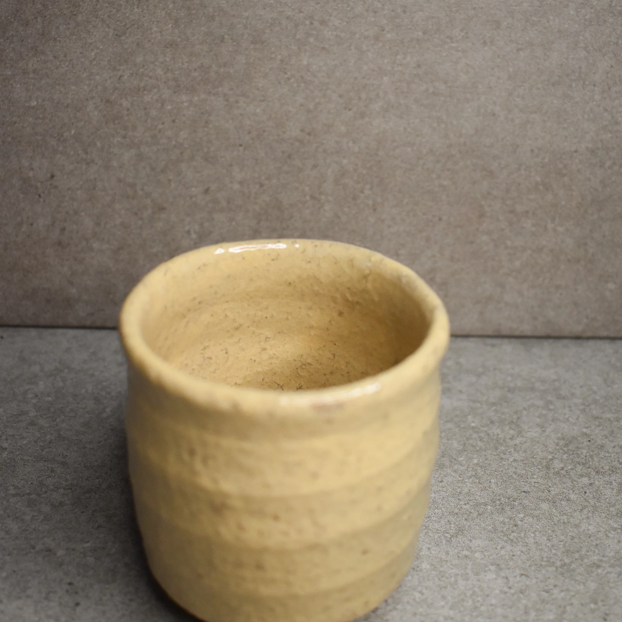Setsuo Hara: Hagi-yaki Loquat Yunomi Teacup - Image 3