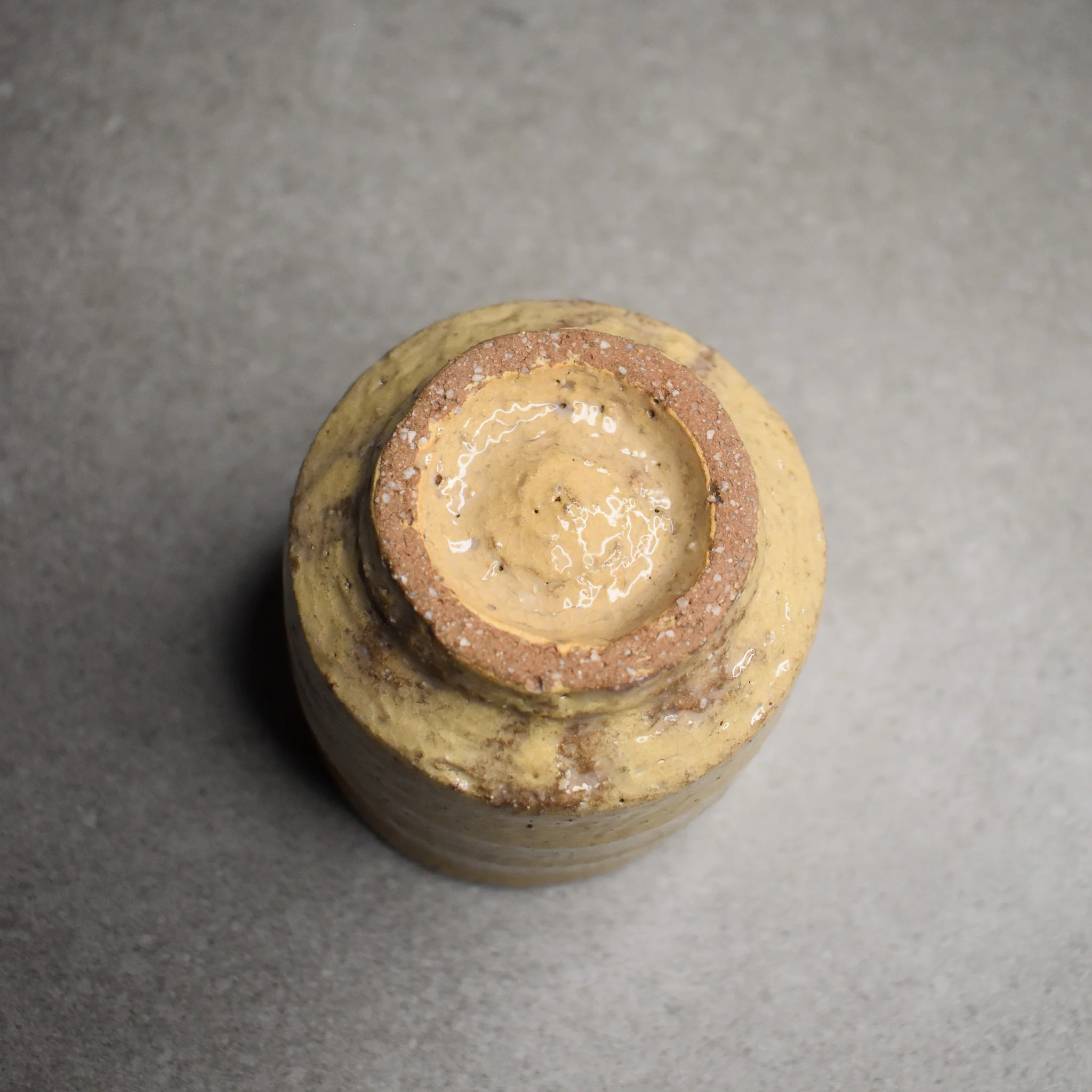 Setsuo Hara: Hagi-yaki Loquat Yunomi Teacup - Image 4