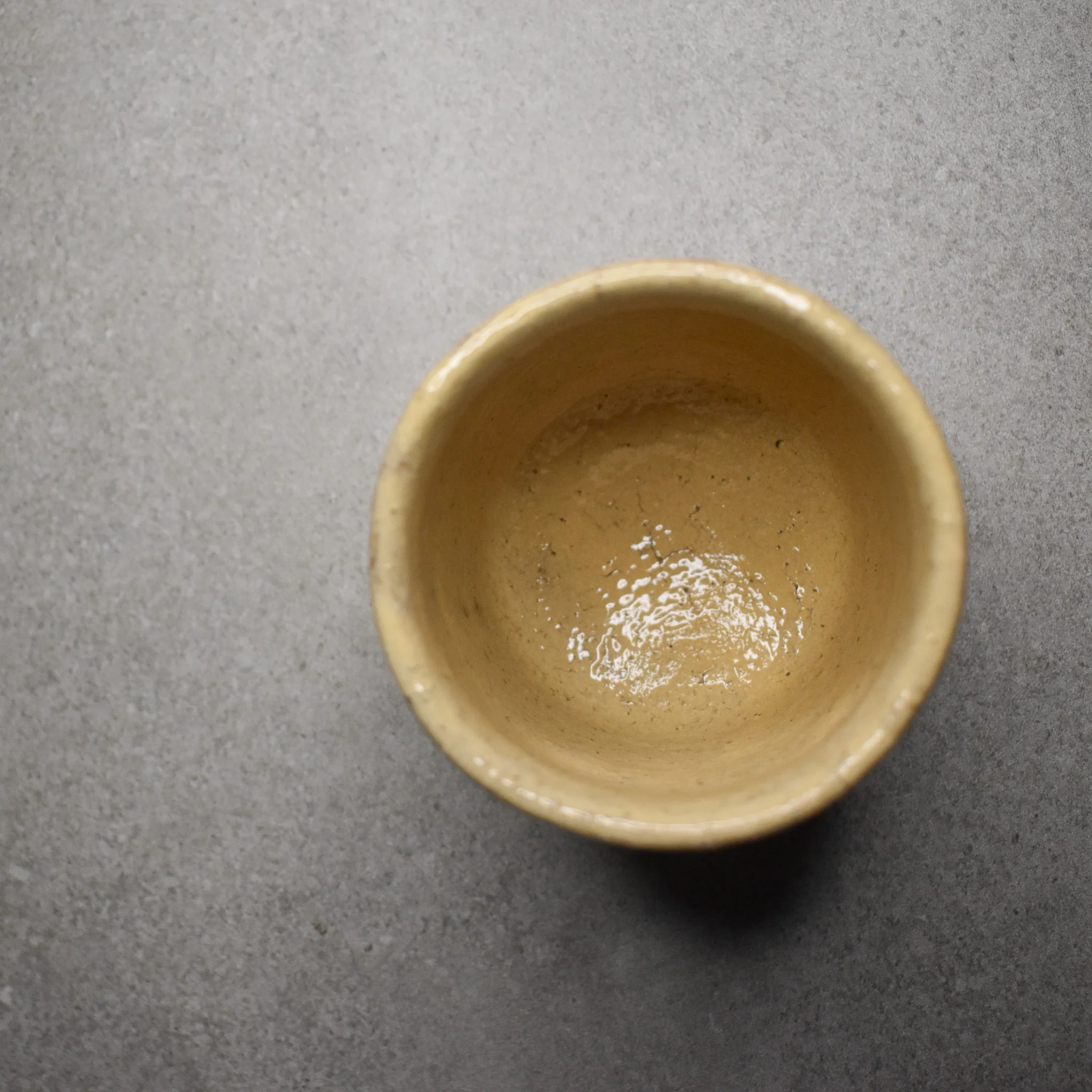 Setsuo Hara: Hagi-yaki Loquat Yunomi Teacup - Image 5