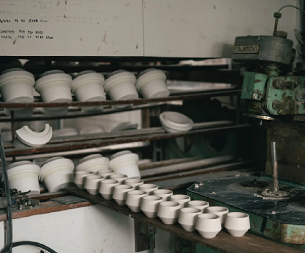 Shinzan Kiln Yamatsu: Frustum Sencha Tea Cup - Image 6